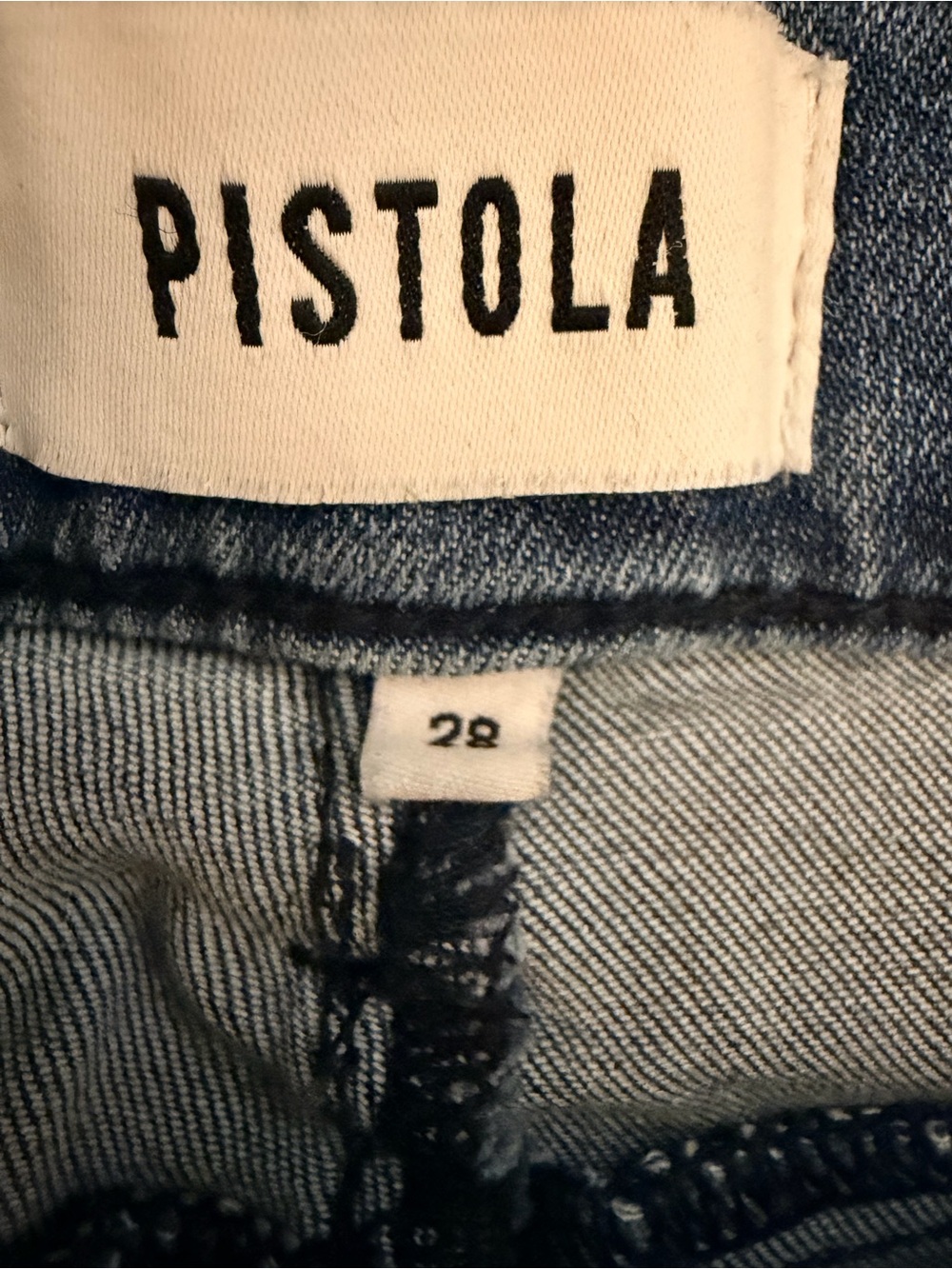 Pistola Women’s size 28 Inseam 31” Light Blue Flare Wide Leg Jeans - Picture 6 of 7